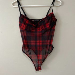 Plaid Body suit